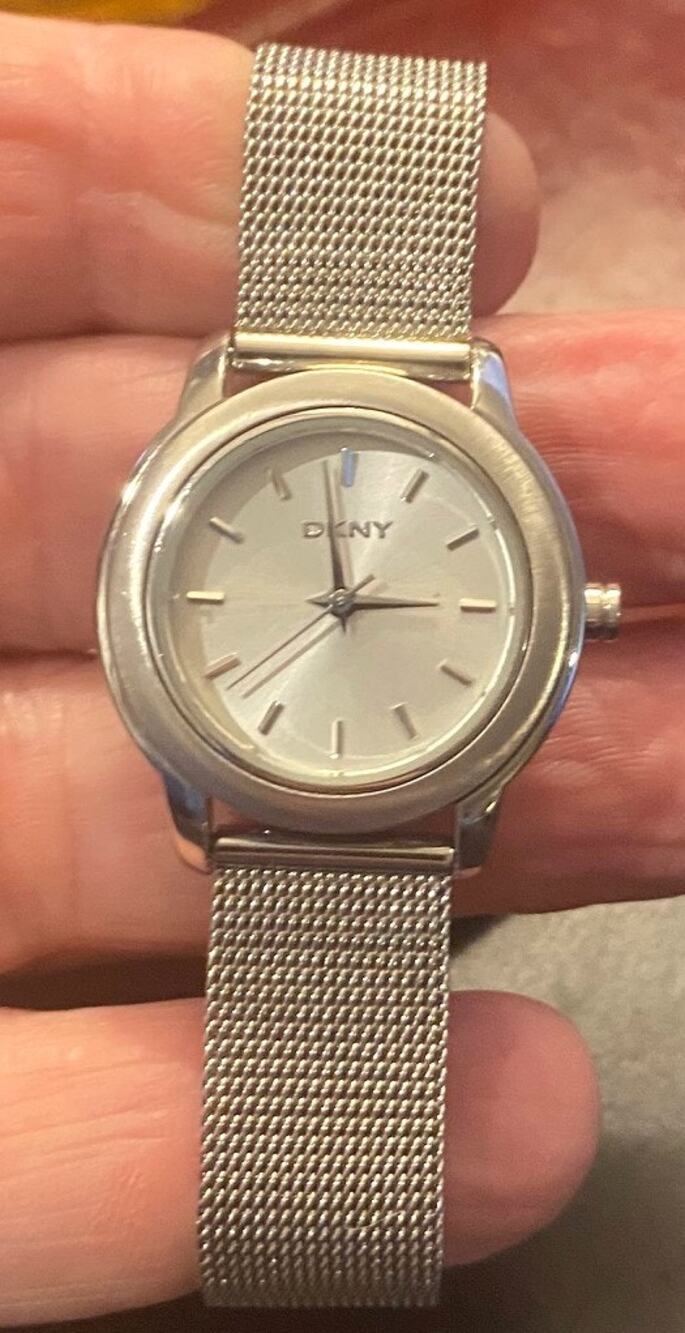 Women's DKNY All Stainless Watch, NY-8553, WR to 5ATM, Mesh Band